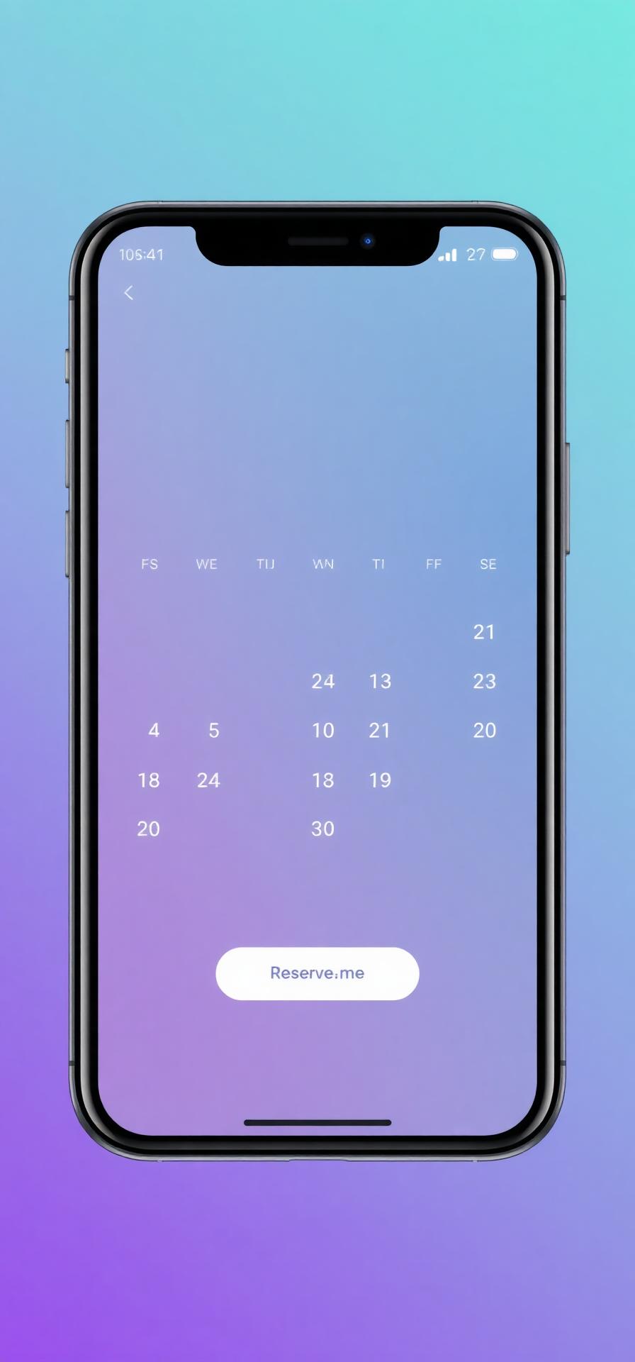 GB Schedule app screen
